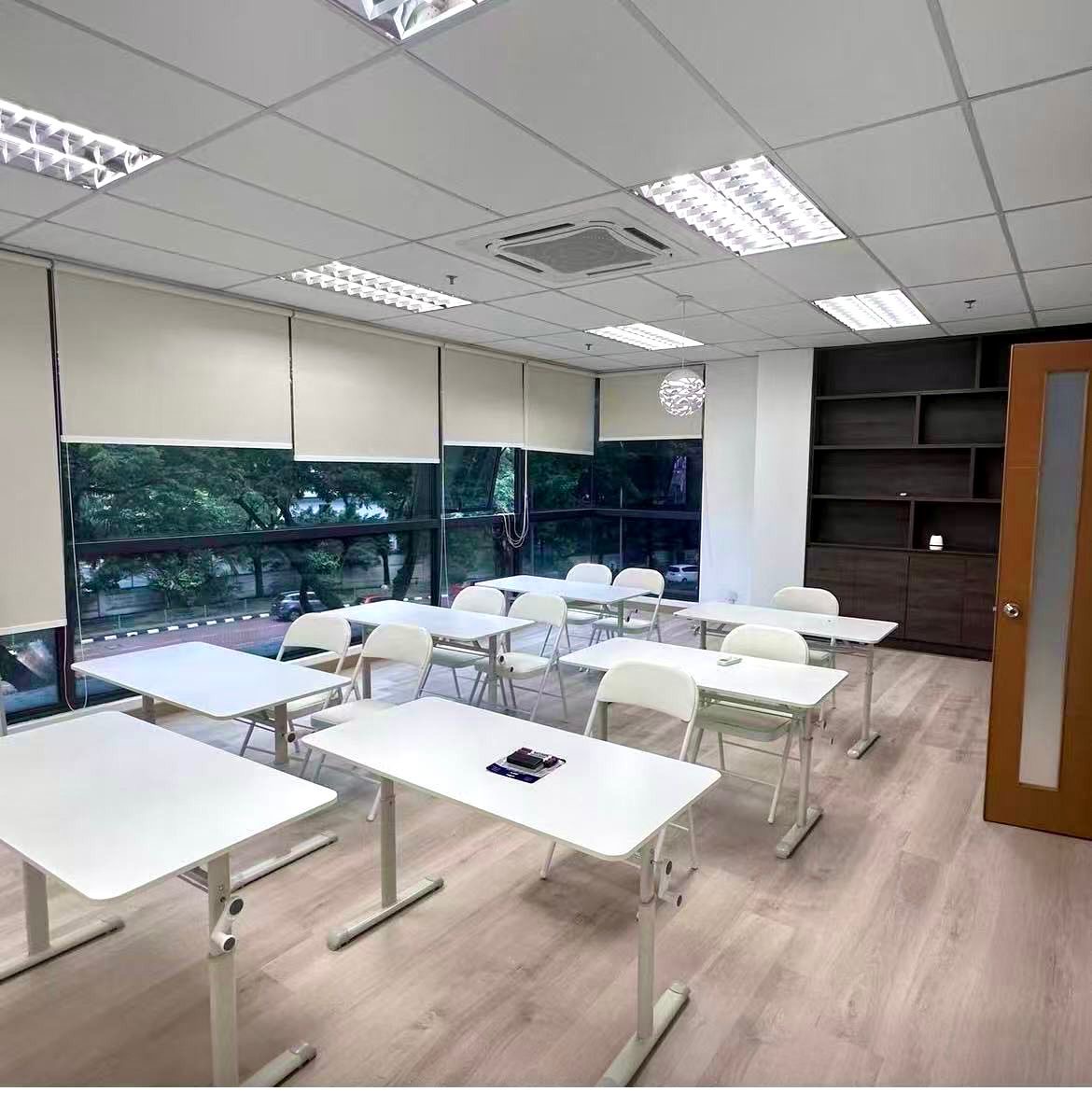 Language centre classroom setup